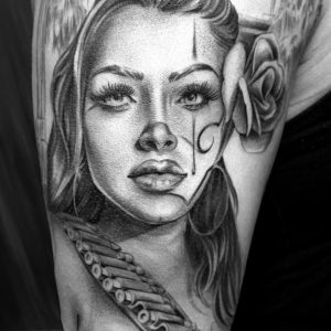 Tattoo Women Portrait